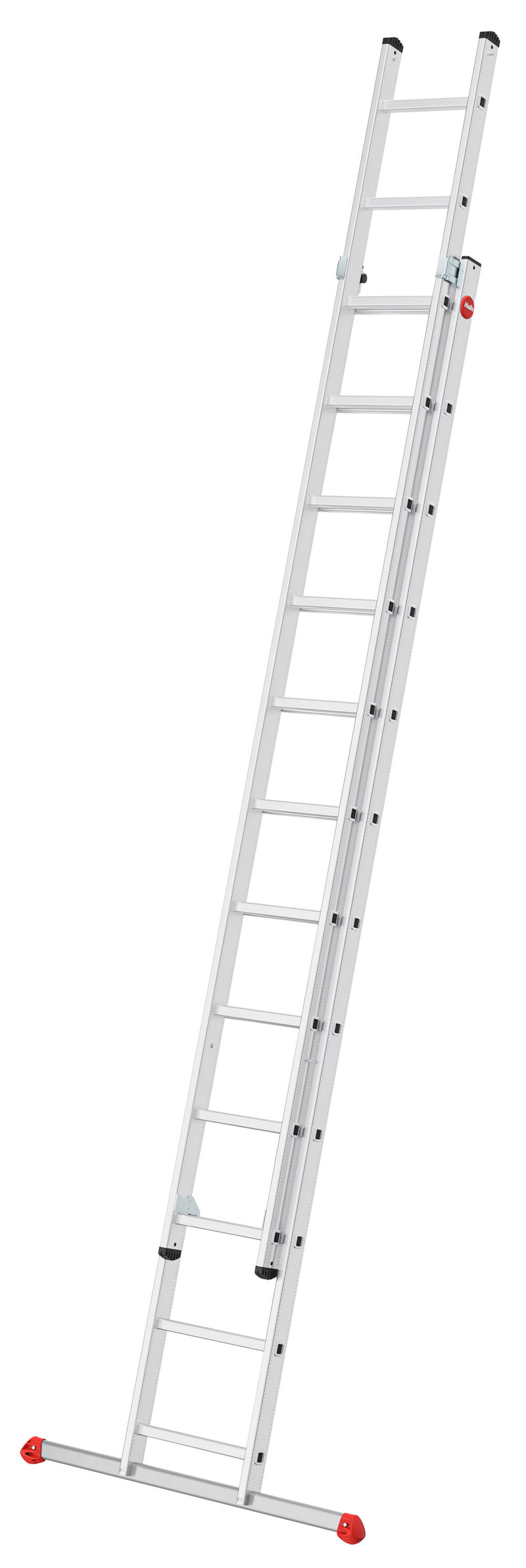 Hailo ProfiStep duo S80 Schiebeleiter aus Aluminium, silber