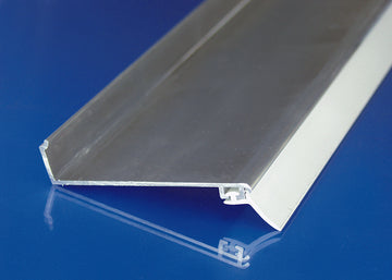 Scobalit Alu-Wandanschlussprofil pressblank, silber, 3100 x 115 mm