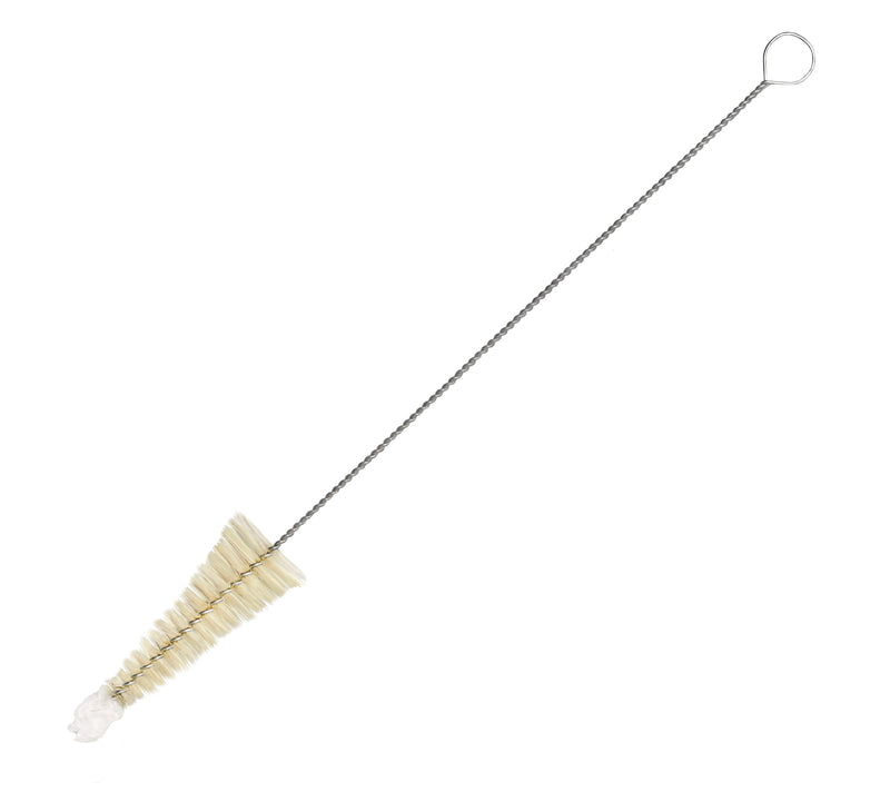 Peggy Perfect Reinigungsbürste mit Wollschopf, silber