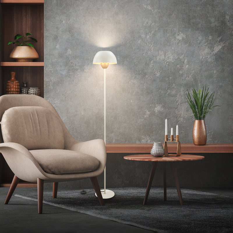 BRILONER Leuchten Stehleuchte Gryde coffee IP20 25W exkl. LM E27, Warm-Grey