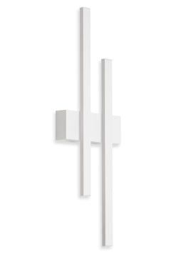 TELEFUNKEN Außenwandleuchte 2x LED-Platine, weiß, 4 W