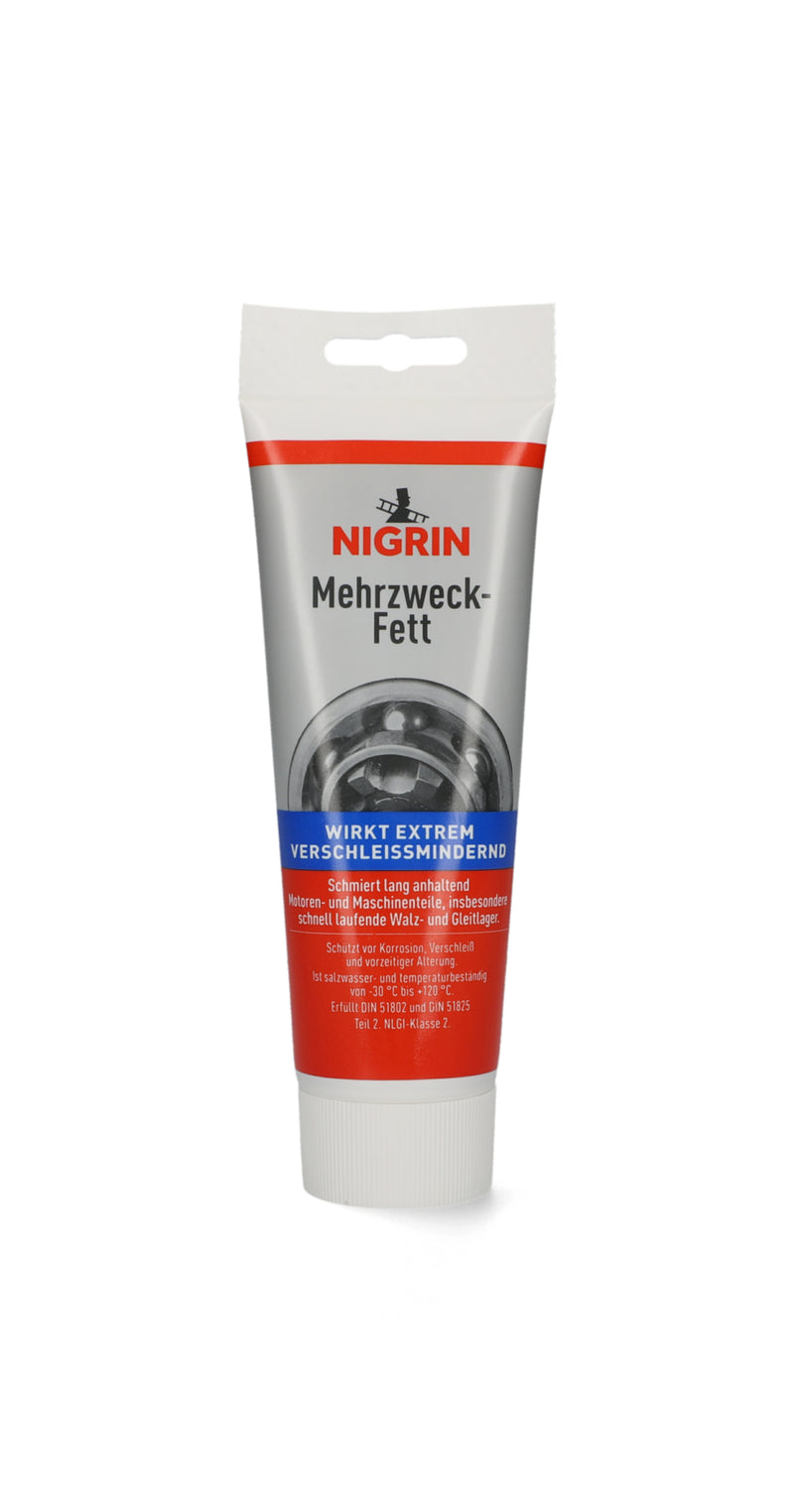 NIGRIN Mehrzweckfett, 250 ml Tube für Motor- und Maschinenteile