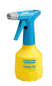 GLORIA Feinsprüher Hobby 05 gelb/blau, 0,5 l Handsprüher