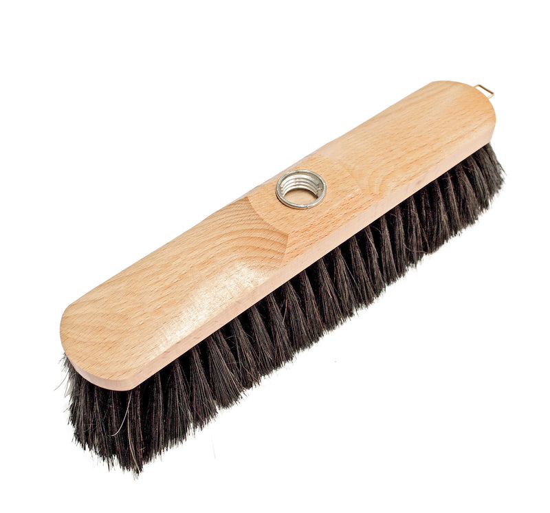 Peggy Perfect Besenkopf Zimmerbesen natur lackiert mit Naturhaarmischung