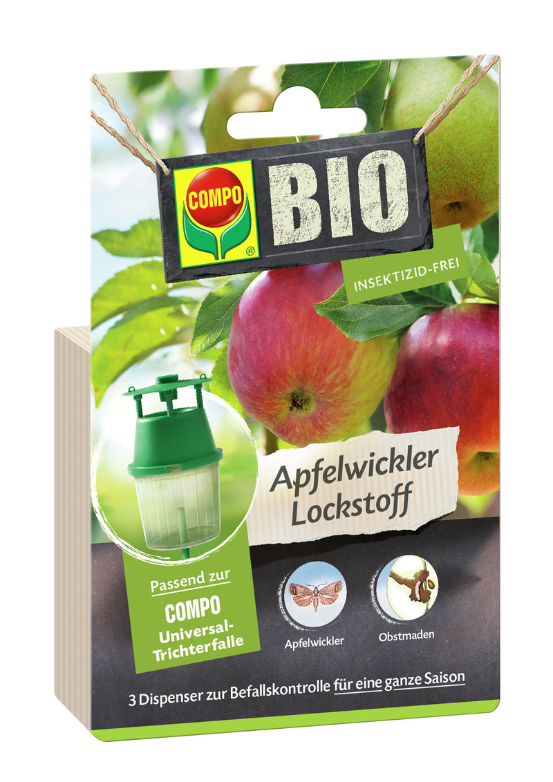 COMPO BIO Apfelwickler Lockstoff für Universal-Trichterfalle, außen