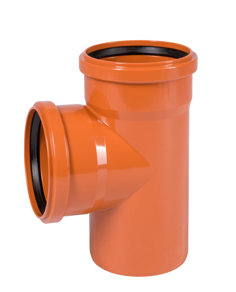 Ostendorf KGEA Einfachabzweig 125/125 orangebraun PVC