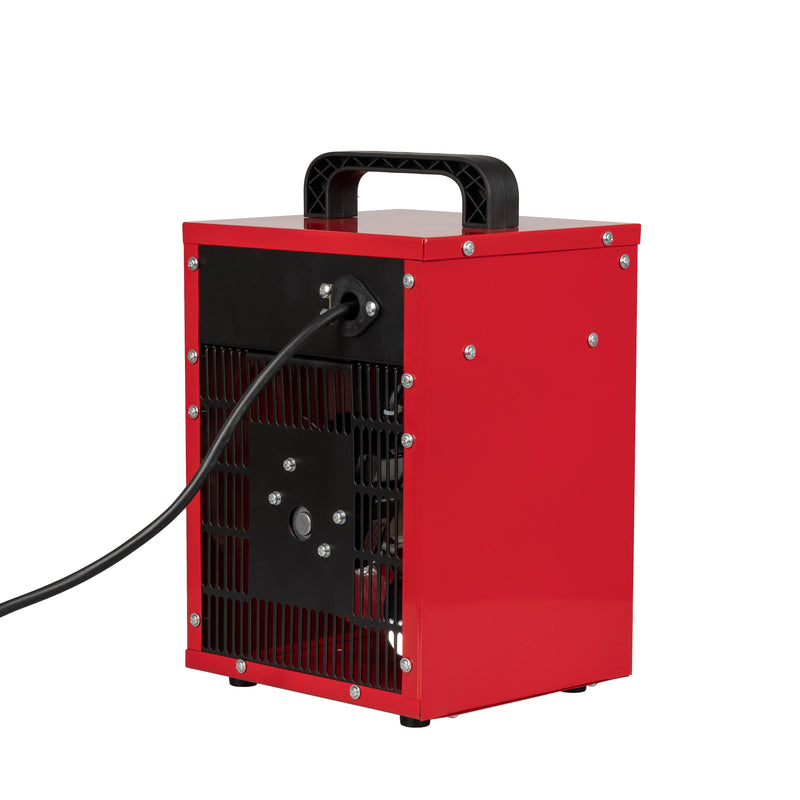 Eurom EK Fanheat 2000 Werkstattheizer rot, Heizlüfter 2000 W