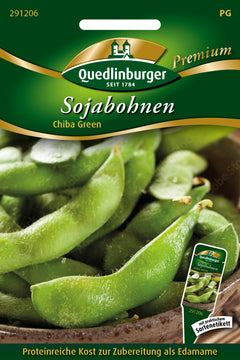 QUEDLINBURGER SAATGUT Edamame Sojabohnen Frühe Sorte (PG 10)