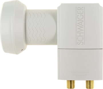 CONNECT Twin LNB Digital 40 mm Sun Protect, hellgrau