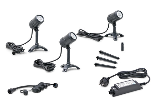 OASE LunAqua Connect M Set 3 LED-Scheinwerfer