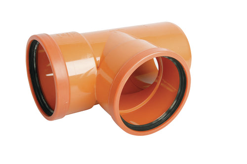 Ostendorf KGEA Einfachabzweig 160/110 orangebraun PVC