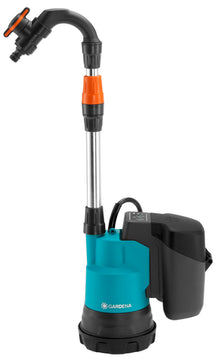GARDENA Akku-Regenfasspumpe 2000/2 18V P4A, Ready-to-Use Set