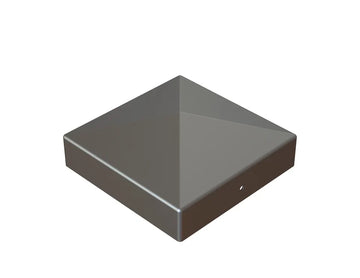Osmo Pfostenkappe Pyramide Edelstahl für Holzpfosten 9×9 cm inkl. Schrauben