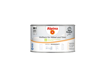 Alpina Weißlack für Möbel & Türen seidenmatt, weiß
