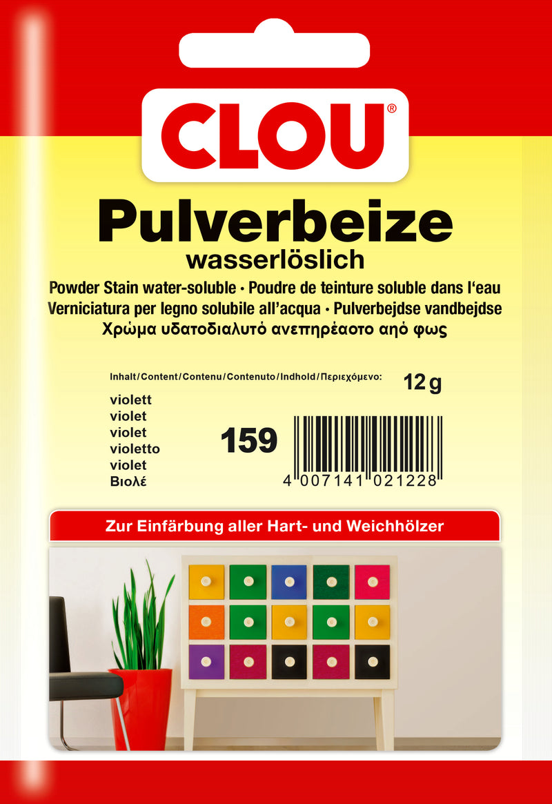 CLOU Beize wasserlöslich Nr. 153, Beutelbeize, 5 g