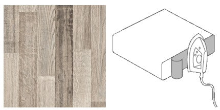 Getalit flex Kante BBL 242, ajaccio eiche, 650x44 mm, 0,30 mm stark