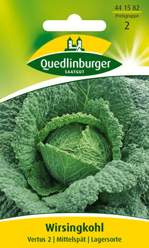 QUEDLINBURGER SAATGUT Wirsingkohl Vertus 2 Gemüsesamen PG 2