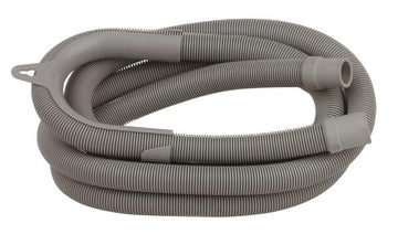 Schütte WAS Spiral-Ablaufschlauch 3/4" T, grau, mit Aufhängung