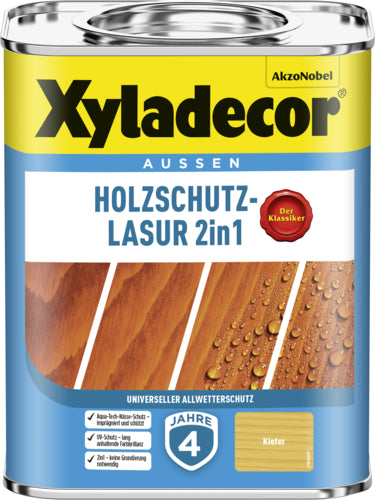 Xyladecor Holzschutzlasur 2in1, l