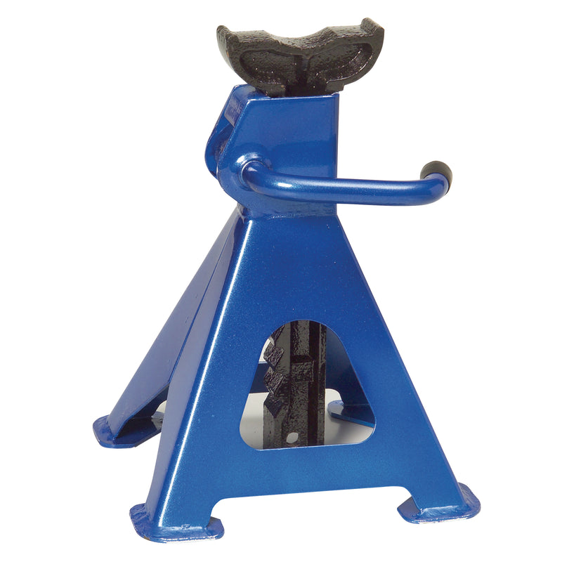 Cartrend Unterstellbock Profi, blau, stufenverstellbar bis 420 mm
