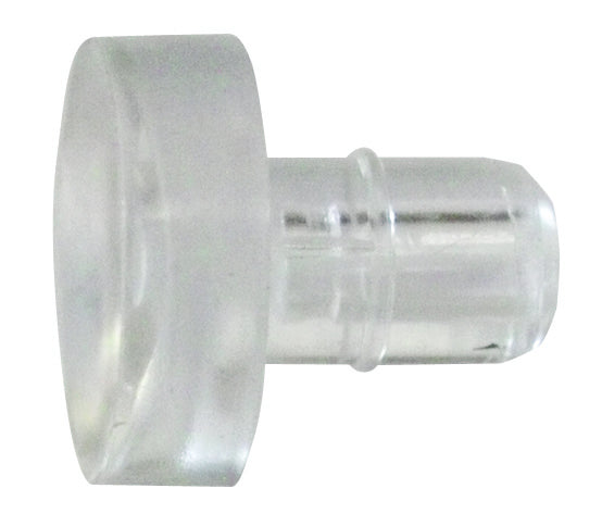 HSI Glasbodenträger transparent Ø5 mm, 13x5 mm (50 Stück)