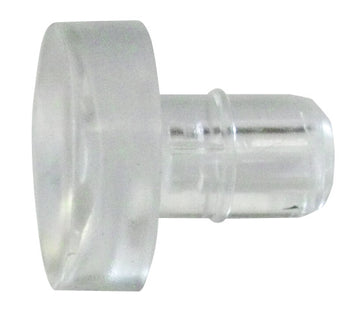 HSI Glasbodenträger transparent Ø5 mm, 13x5 mm (50 Stück)