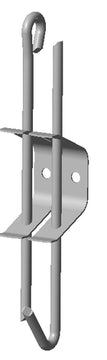 Georg Kimmel Schnellspannabhänger 7412 mit Haken-Öse aus Stahlblech, 1000 mm