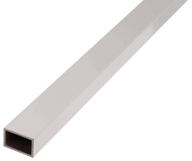 GAH ALBERTS Rechteckrohr Aluminium silber eloxiert