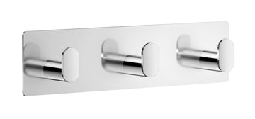 Smedbo CUBE Dreierhakenleiste aus Edelstahl