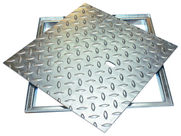 ACO Schachtabdeckung Easy 5 kN, Rahmen & Deckel aus Stahl
