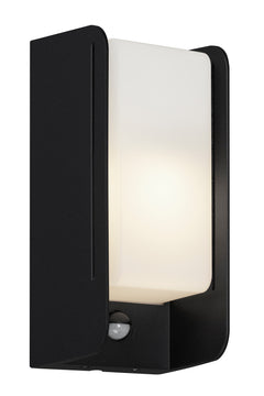 BRILONER Leuchten Außenleuchte E27 12 W schwarz mit Sensor