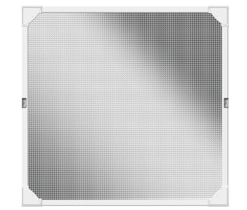 Schellenberg MAGNETIC REFLECTION Insektenschutz-Magnetrahmen weiß, 100×120 cm