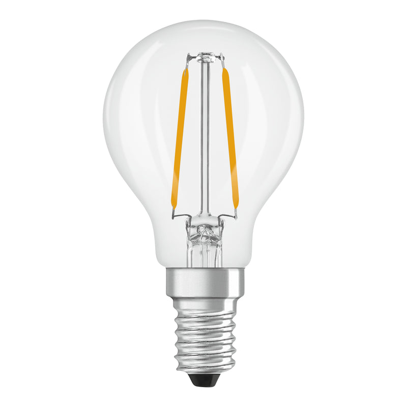 LEDVANCE CLA Leuchtmittel LED Cla P25 E14 1,8W klar warmweiß