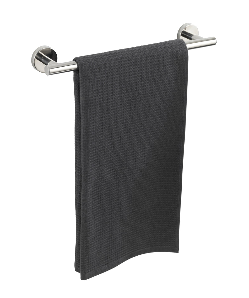 WENKO Bosio Shine Badetuchstange 40 cm Edelstahl glänzend, wandhängend 1-fach
