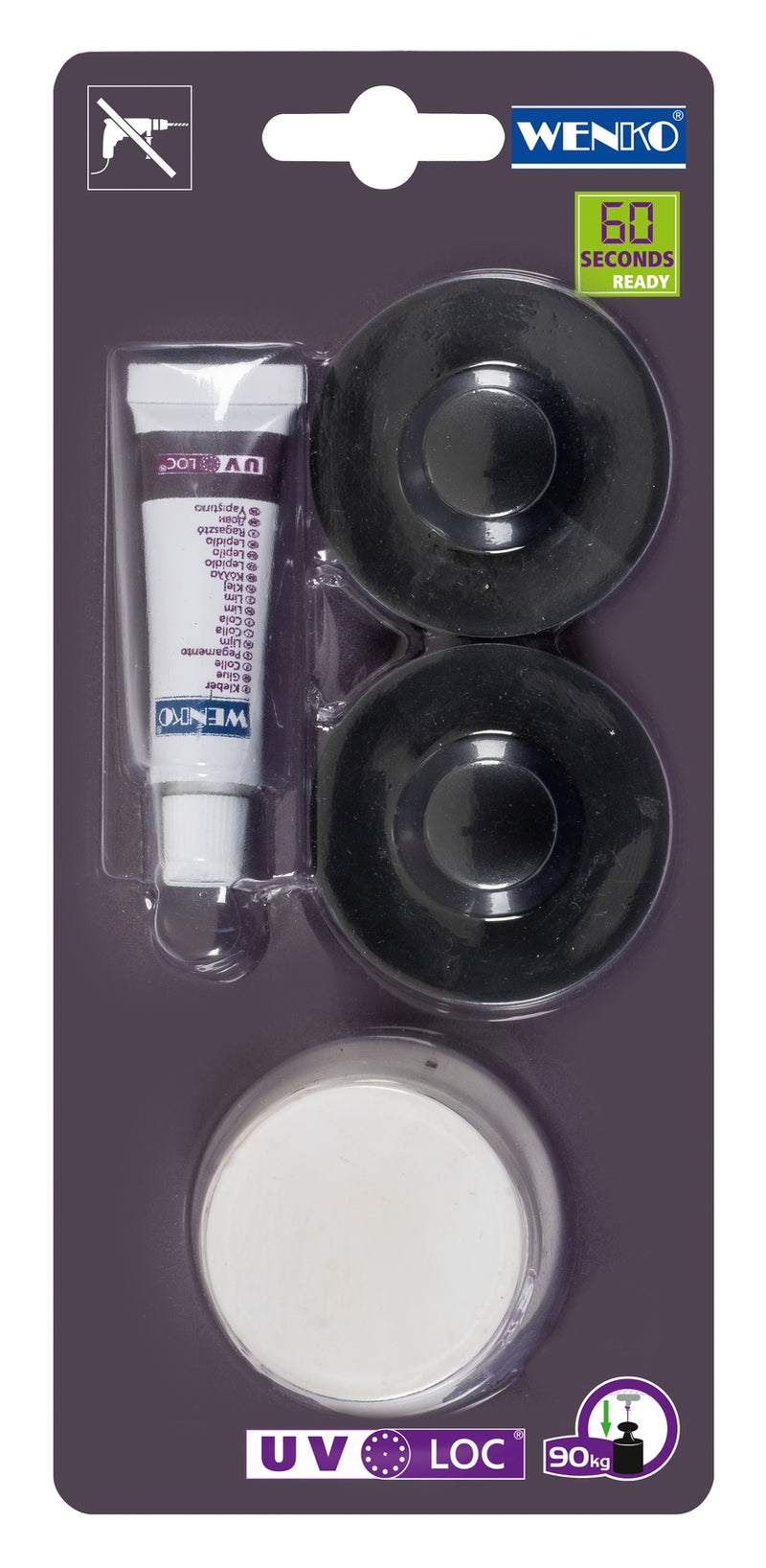 WENKO UV-Loc Set für Drahtserien