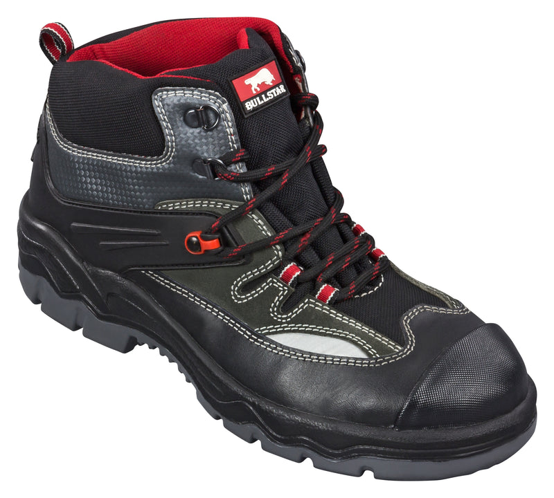 WILLAX Sicherheitsstiefel Runner S3, schwarz, Gr. 39