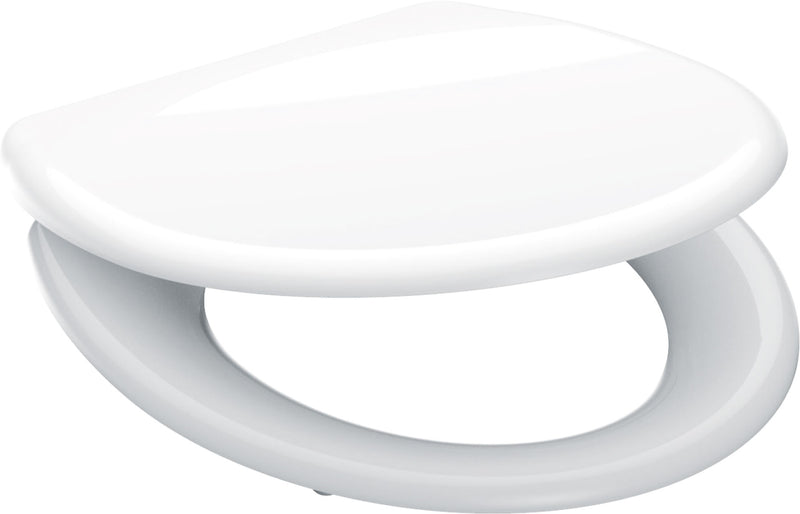 Schütte WC-Sitz aus Duroplast White mit Absenkautomatik, 374 x 453 mm