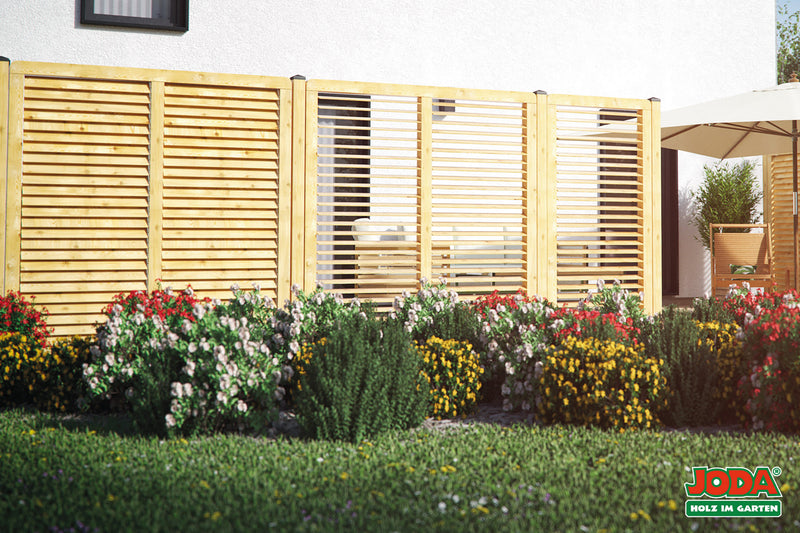 Joda® Lärche-Pfosten Kreuzholz, universal, 9 x 9 x 190 cm Kopf gerundet