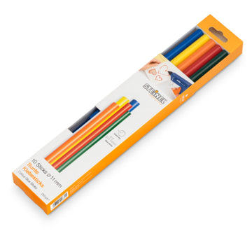 STEINEL Schmelzklebesticks 11 mm, bunt, 250 g (für Heißklebepistole)