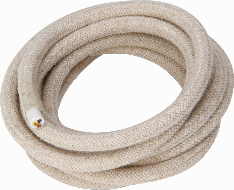 Kopp flexible Schlauchleitung PVC 3x0,75 braun – 50 m