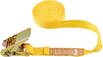 SWG PRO Spanngurt mit Ratsche, gelb, 25 mm x 5 m