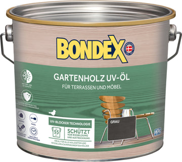 Bondex Holz-Öl UV grau, lösemittelbasiert, 0,250 l