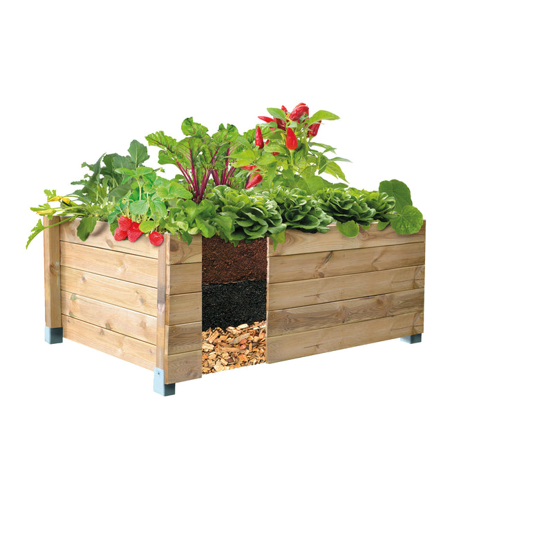 Pro Natur Hochbeet-Grundfüllung 50 l, BIO, stark grobe Struktur