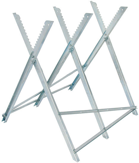 brennenstuhl Sägebock MB 150 S, verzinkt, klappbar, Holzsägebock