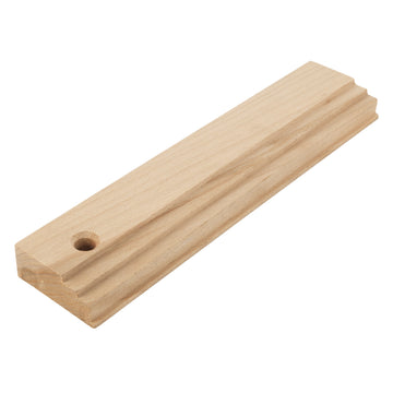 Wolfcraft Schlagklotz ohne Griff aus Holz, 50 mm x 300 mm x 27 mm