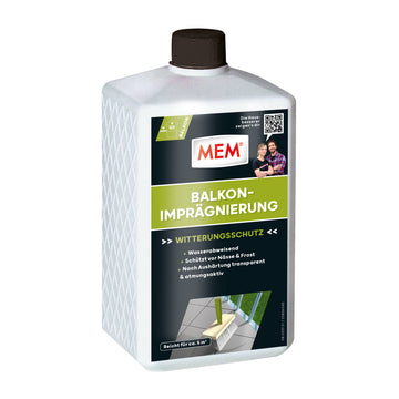 MEM Balkon-Imprägnierung, milchig-weiß (Außen)