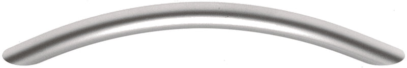 HSI Möbelgriff Zamak matt vernickelt, Bügelgriff, Lochabstand 128 mm