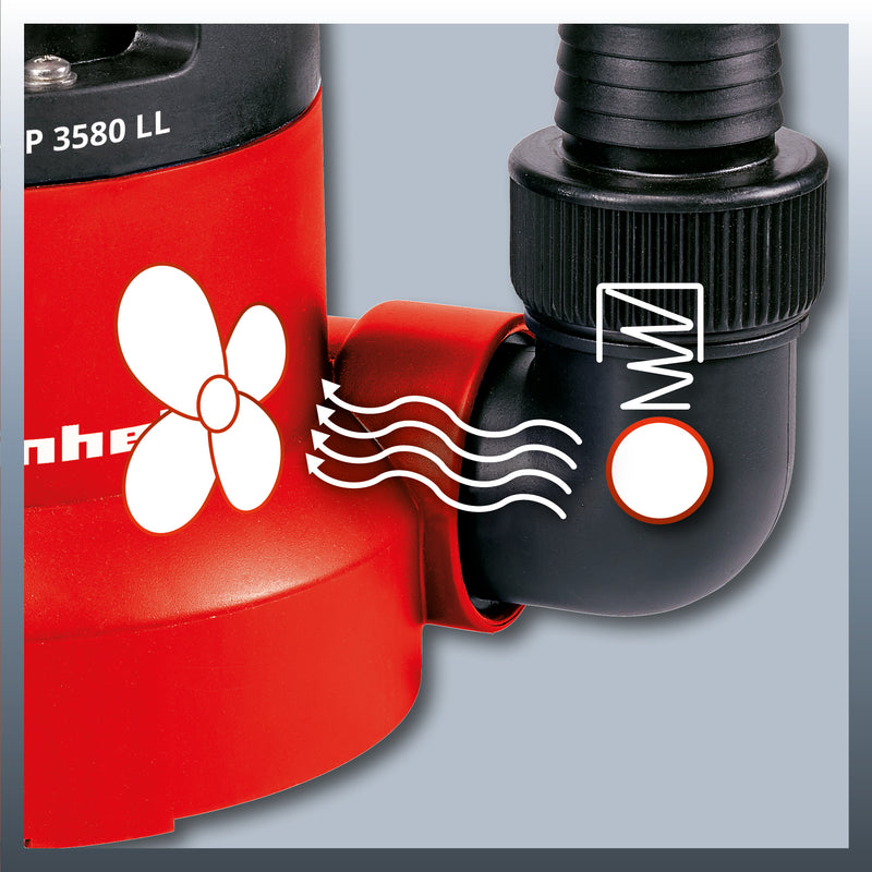 Einhell GC-SP 3580 LL Tauchpumpe aus Kunststoffgehäuse