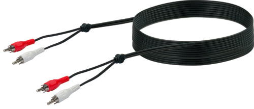Schwaiger Cinch-Audio-Anschlusskabel schwarz