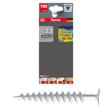 TOX Thermo Dämmstoffdübel 50, Nylon mit Kappe